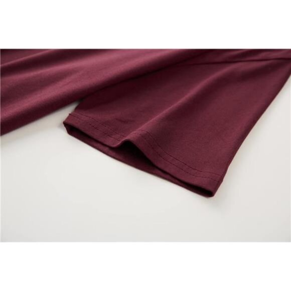 Mens 100 Cotton Hipster Hip Hop Longline Crewneck T-Shirt Pre - Shrunk XL - Picture 5 of 7